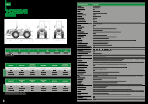Трактори 4WD (задвиждане на четирите колела) Ferrari Thor 85 AR