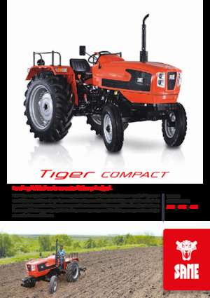 Трактори 4WD (задвиждане на четирите колела) SAME Tiger Compact 35 E
