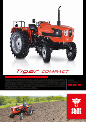 Трактори 4WD (задвиждане на четирите колела) SAME Tiger Compact 35 E