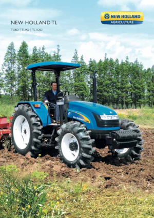 Трактори 4WD (задвиждане на четирите колела) New Holland TL80