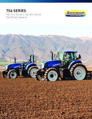 Трактори 4WD (задвиждане на четирите колела) New Holland TS6.140