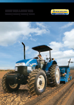 Трактори 4WD (задвиждане на четирите колела) New Holland TS6.125