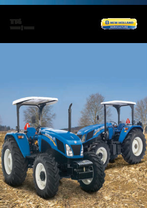 Трактори 4WD (задвиждане на четирите колела) New Holland TT4.90