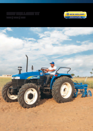 Трактори 4WD (задвиждане на четирите колела) New Holland TT45