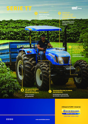 Трактори 4WD (задвиждане на четирите колела) New Holland TT65