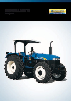 Трактори 4WD (задвиждане на четирите колела) New Holland TT75