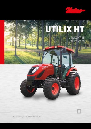 Трактори 4WD (задвиждане на четирите колела) Zetor Utilix HT 55