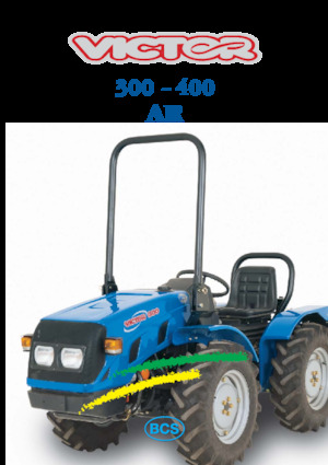 Трактори 4WD (задвиждане на четирите колела) BCS Victor 400 AR