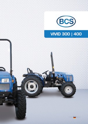 Трактори 4WD (задвиждане на четирите колела) BCS Vivid 400