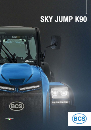 Трактори 4WD (задвиждане на четирите колела) BCS Sky Jump K90 SDT