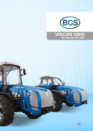 Трактори 4WD (задвиждане на четирите колела) BCS Volcan V800 MT