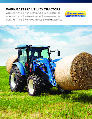 Трактори 4WD (задвиждане на четирите колела) New Holland Workmaster 120