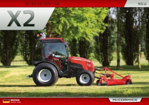 Трактори 4WD (задвиждане на четирите колела) McCormick X2.30GE MR