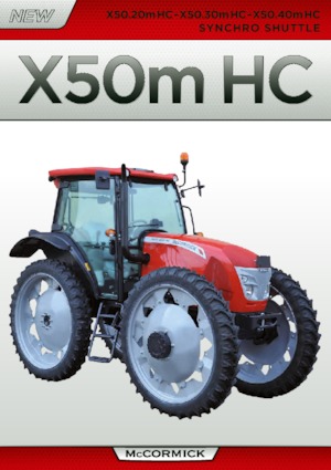 Трактори 4WD (задвиждане на четирите колела) McCormick X50.40m-HC