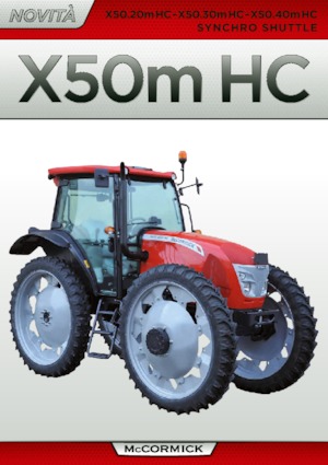 Трактори 4WD (задвиждане на четирите колела) McCormick X50.40m-HC