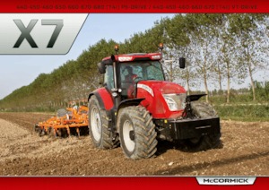 Трактори 4WD (задвиждане на четирите колела) McCormick X7.650 P6-Drive
