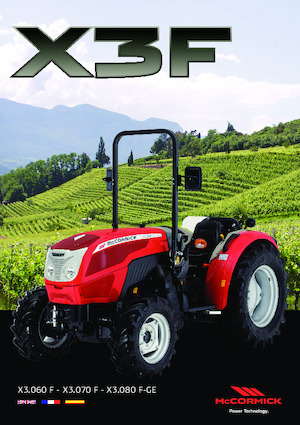 Трактори 4WD (задвиждане на четирите колела) McCormick X3.070GE