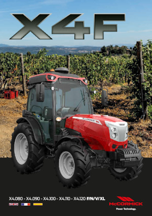 Трактори 4WD (задвиждане на четирите колела) McCormick X4.40N