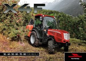 Трактори 4WD (задвиждане на четирите колела) McCormick X4.70XL-4
