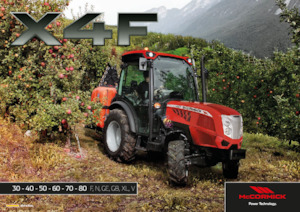 Трактори 4WD (задвиждане на четирите колела) McCormick X4.40GE