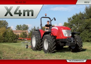 Трактори 4WD (задвиждане на четирите колела) McCormick X4.30M