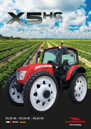 Трактори 4WD (задвиждане на четирите колела) McCormick X5.35-4HC