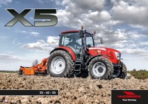 Трактори 4WD (задвиждане на четирите колела) McCormick X5.55-4