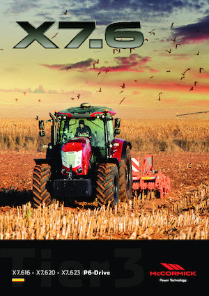 Трактори 4WD (задвиждане на четирите колела) McCormick X7.623 P6-Drive