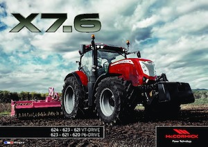 Трактори 4WD (задвиждане на четирите колела) McCormick X7.624T VT-Drive Clever Plus