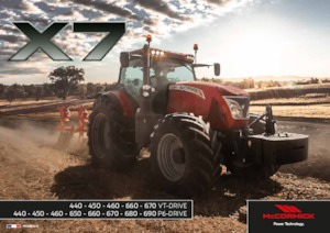 Трактори 4WD (задвиждане на четирите колела) McCormick X7.450 VT-Drive