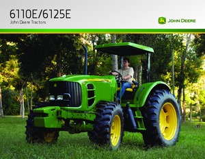 Трактори 4WD (задвиждане на четирите колела) John Deere 6110 E