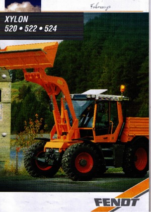 Трактори 4WD (задвиждане на четирите колела) Fendt Xylon 522