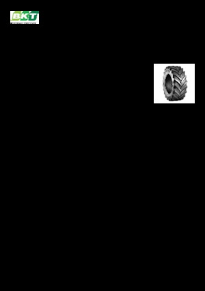 Гуми за селскостопански машини BKT AGRIMAX V - FLECTO VF 710/60 R 38 NRO