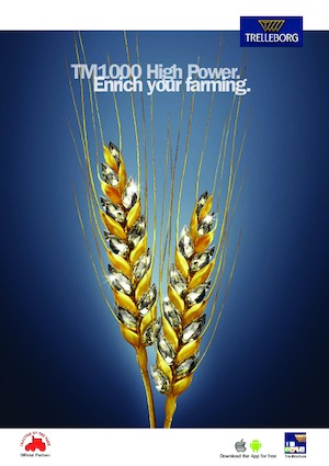 Гуми за селскостопански машини Trelleborg TM1000 High Power IF710/60R38 172 D