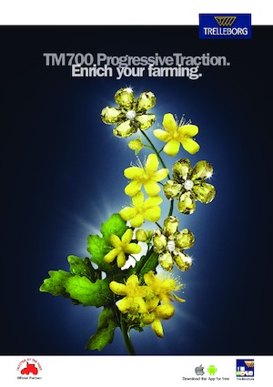 Гуми за селскостопански машини Trelleborg TM700 ProgressiveTraction 480/70R28 140 D