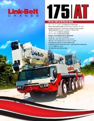 Кранове за всякакви терени Link-Belt 175 AT