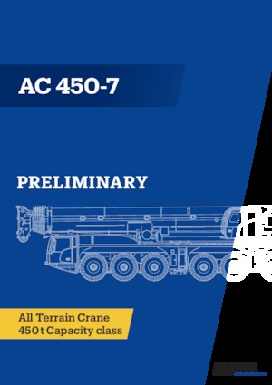Кранове за всякакви терени Demag AC 450-7