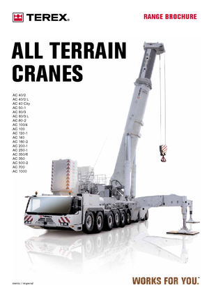 Кранове за всякакви терени Terex-Demag AC 100/4 (8x6x8)