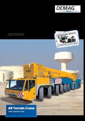 Кранове за всякакви терени Demag AC 1000-9