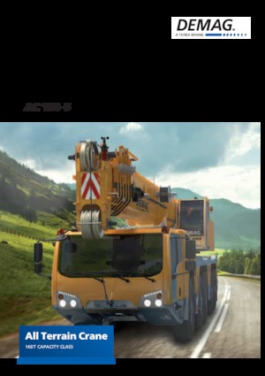 Кранове за всякакви терени Demag AC 160-5