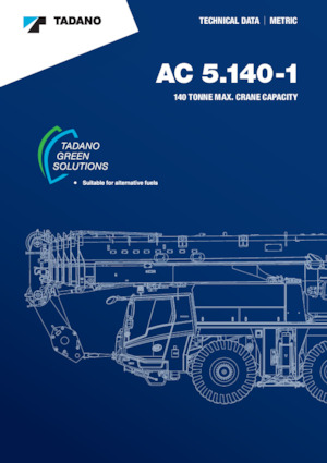 Кранове за всякакви терени Tadano AC 5.140-1