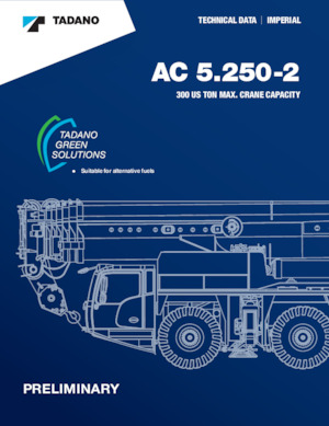 Кранове за всякакви терени Tadano AC 5.250-2