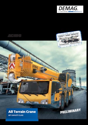Кранове за всякакви терени Demag AC 60-3