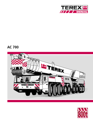 Кранове за всякакви терени Terex-Demag AC 700 (18x8x16)