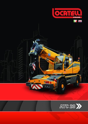 Кранове за всякакви терени Locatelli ATC 20