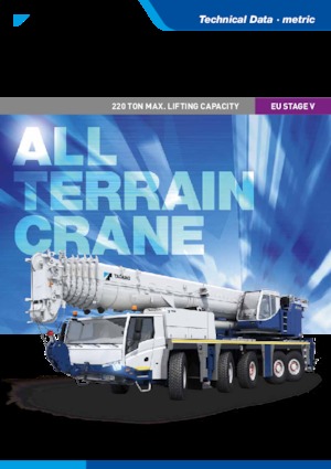Кранове за всякакви терени Tadano ATF‑220‑5.1