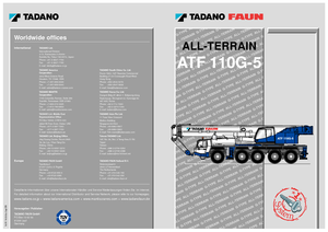 Кранове за всякакви терени Tadano ATF110G-5 
