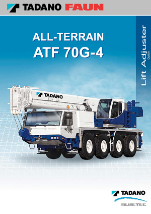 Кранове за всякакви терени Tadano ATF 70 G 4