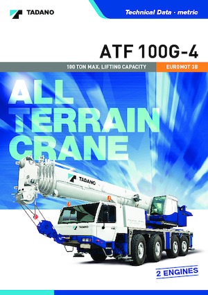 Кранове за всякакви терени Tadano ATF 100G-4
