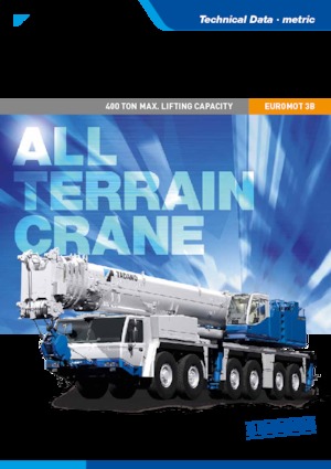 Кранове за всякакви терени Tadano ATF 400G-6